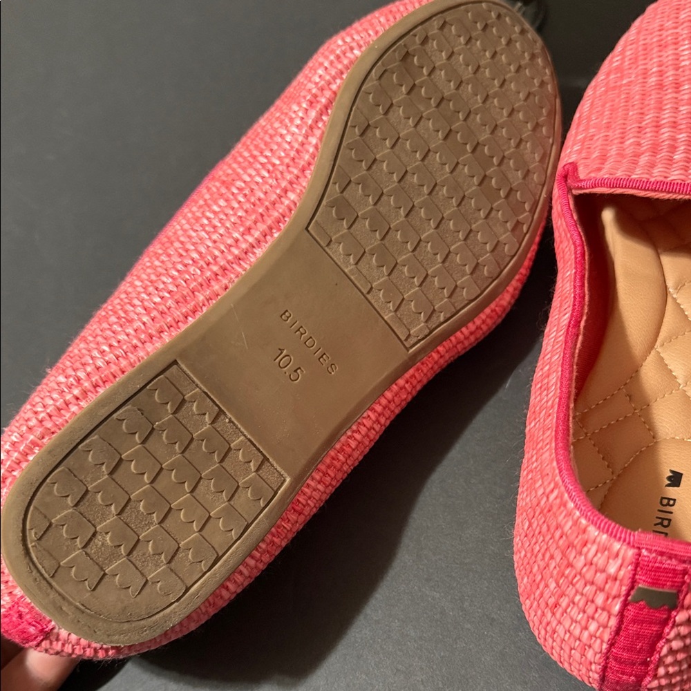 Birdies Coral Woven Flats - Picture 11 of 12